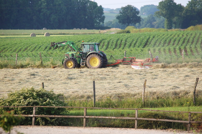 tracteur en fanage 1